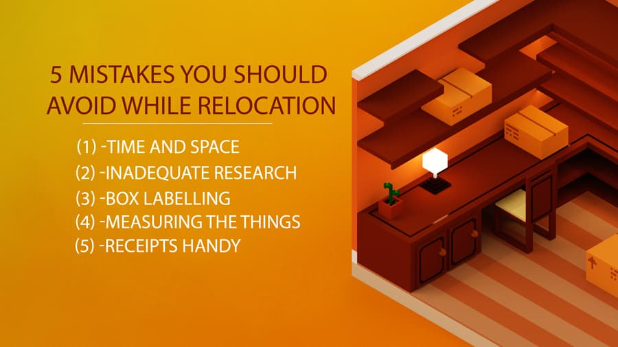 Mistakes You Should Avoid While Relocation