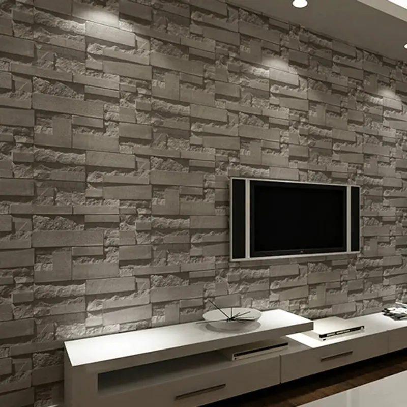 Design Of A PVC Wall Influenced By Slate Masonry