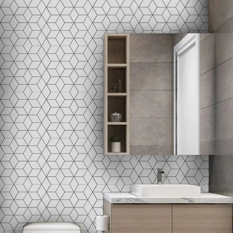 PVC Mosaic-Tile Wall Pattern