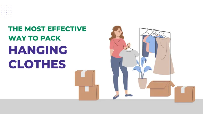 Most Effective Way To Pack Hanging Clothes