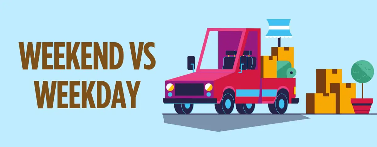 Weekend Vs Weekday – Which Time Do You Move More Successfully?