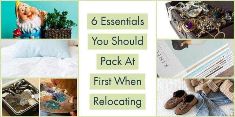 6 Essentials You Should Pack At First When relocating