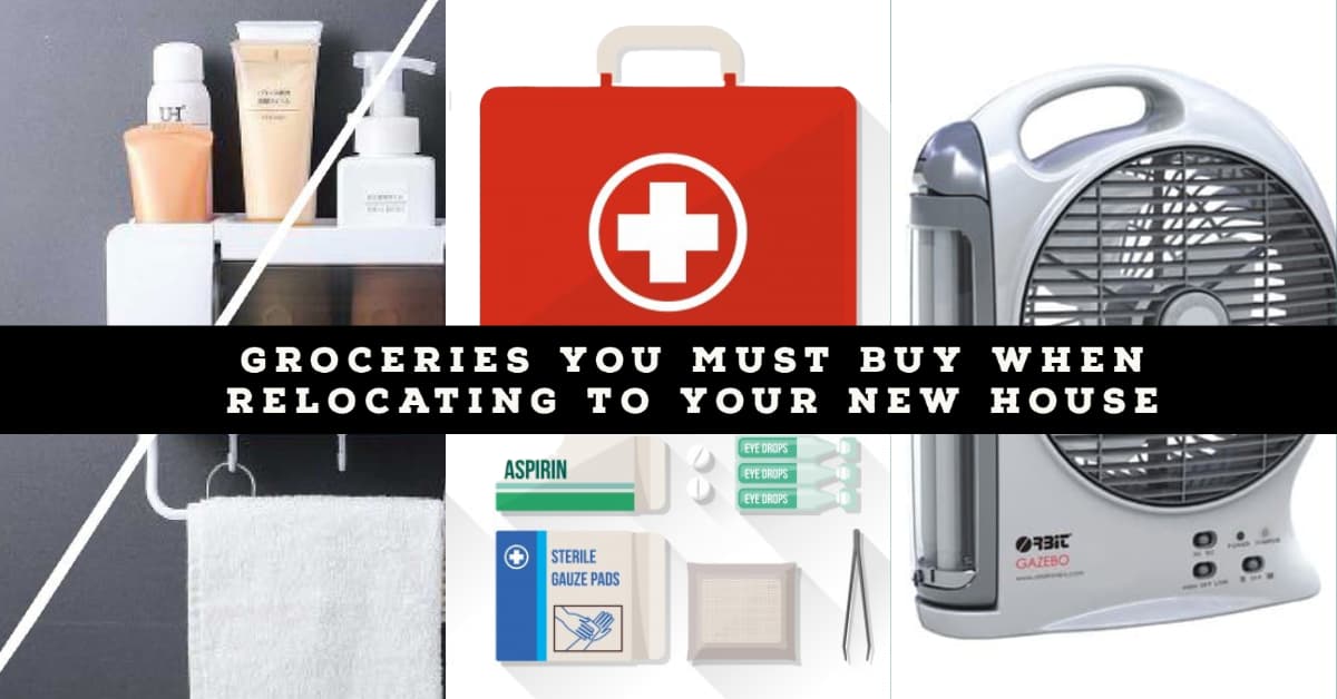 Groceries You Must Buy When Relocating To Your New House