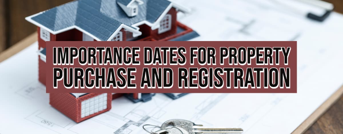 property purchases or registration dates in 2022