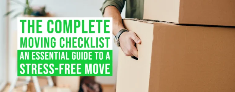 Complete Moving Checklist
