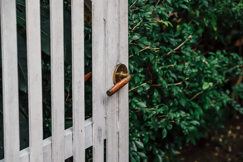 Secure The Garden Door