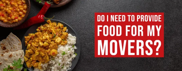 Do I Need to Provide Food for My Movers