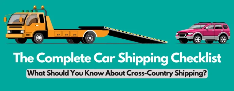 Car Shipping Checklist