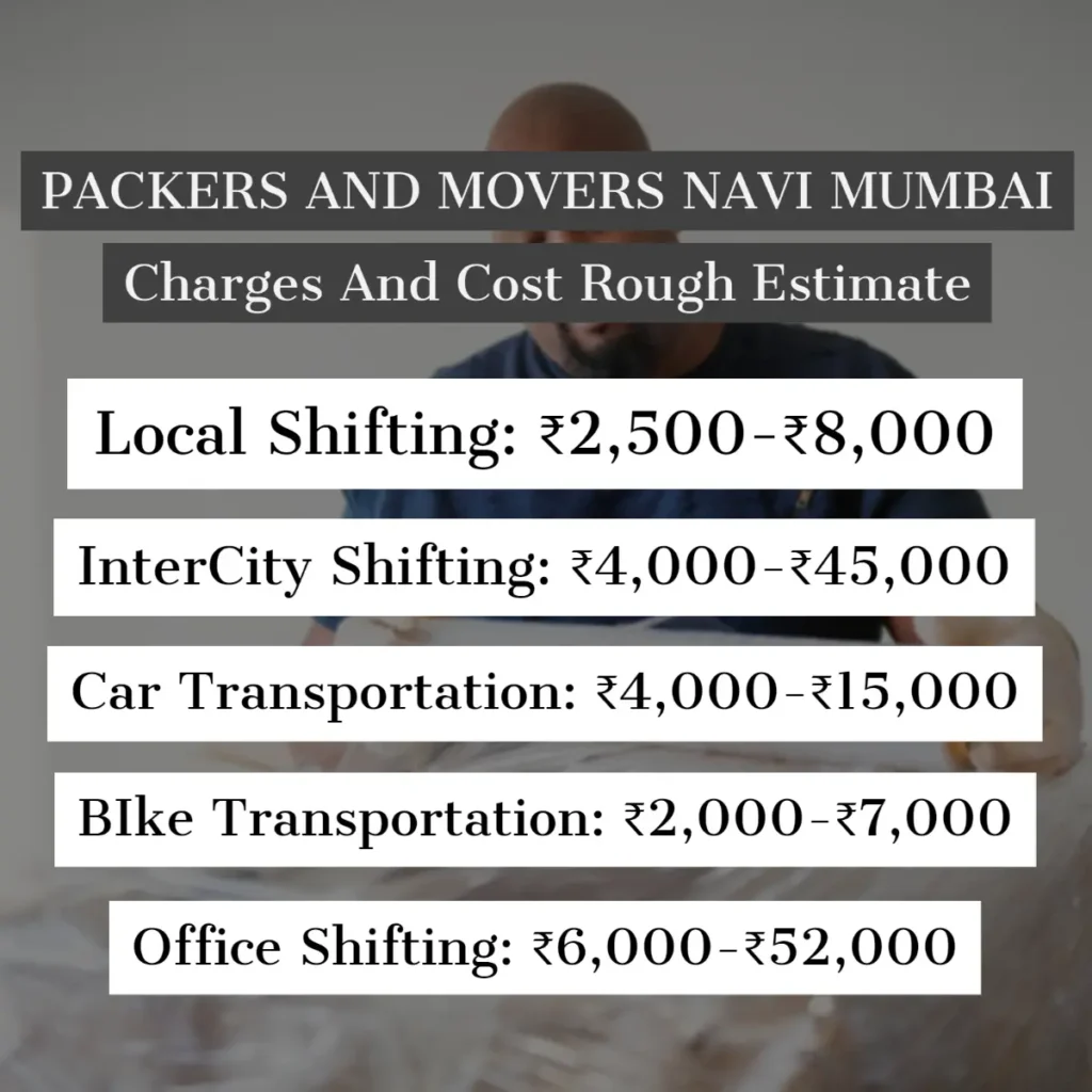 Packers and Movers Navi Mumbai Charges And Cost